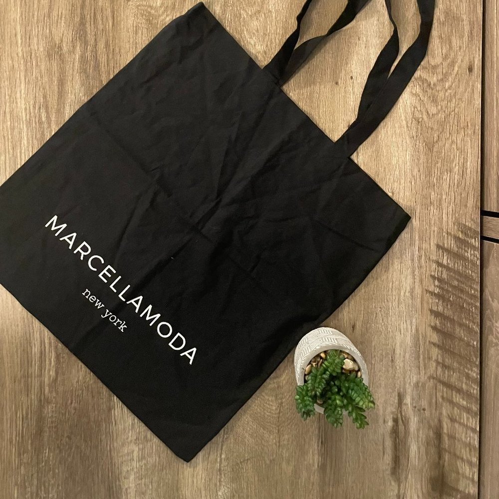 Black Fabric Tote